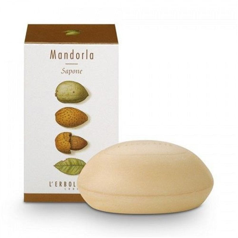 L'ERBOLARIO Mandorla Sapone 100 g - Sapone Solido Delicato e Nutriente