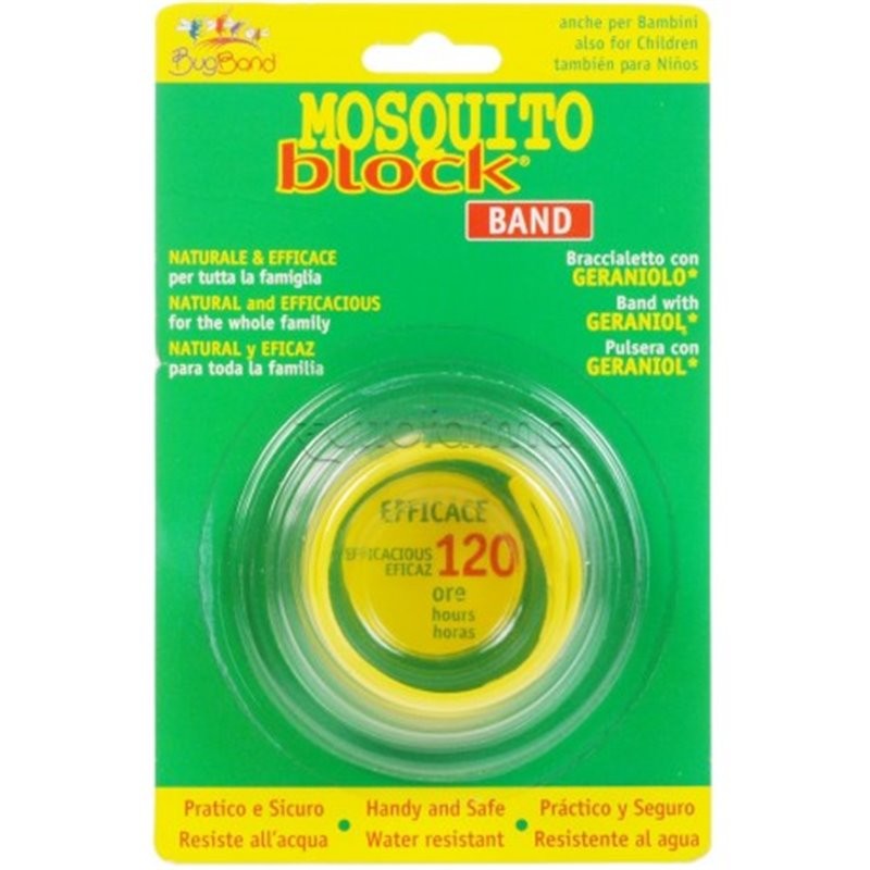 ESI Mosquito Block Braccialetto - Braccialetto Antizanzare Naturale