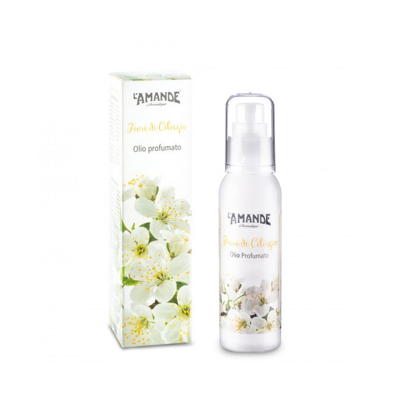 AMANDE Fiori di Ciliegio Olio Profumato 100 ml - Fragranza Floreale e Leggerezza sulla Pelle