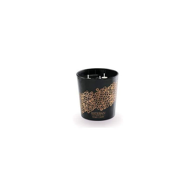ESTEBAN - Paris ParfumsAmbre Bougie Parfumée 500 g - ÉDITION SAUVAGE CHIC