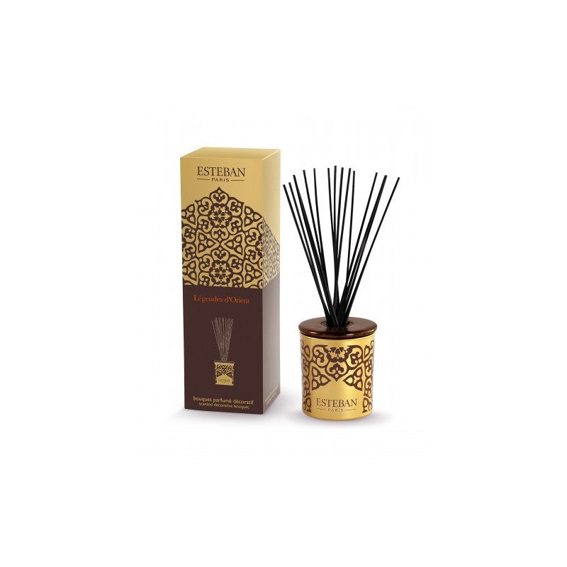 ESTEBAN Légendes d'Orient Bouquet Parfumé Décoratif et sa Recharge 100 ml - Bouquet Oriental Raffiné