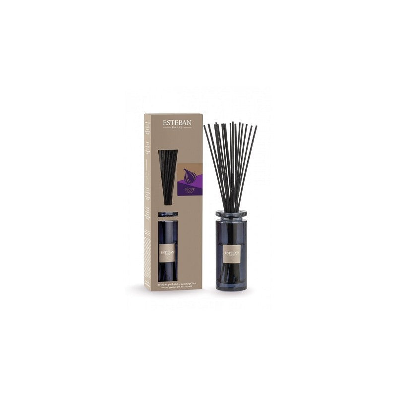 ESTEBAN Figue Noire Bouquet Profumato e la Sua Ricarica 75 ml - Bouquet Fruité Gourmand Format Voyage