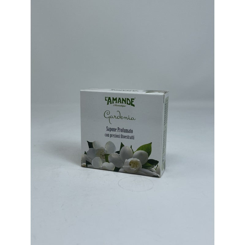 AMANDE Gardenia Sapone Profumato 100 g - Elegante Fragranza Fiorita per la Detersione