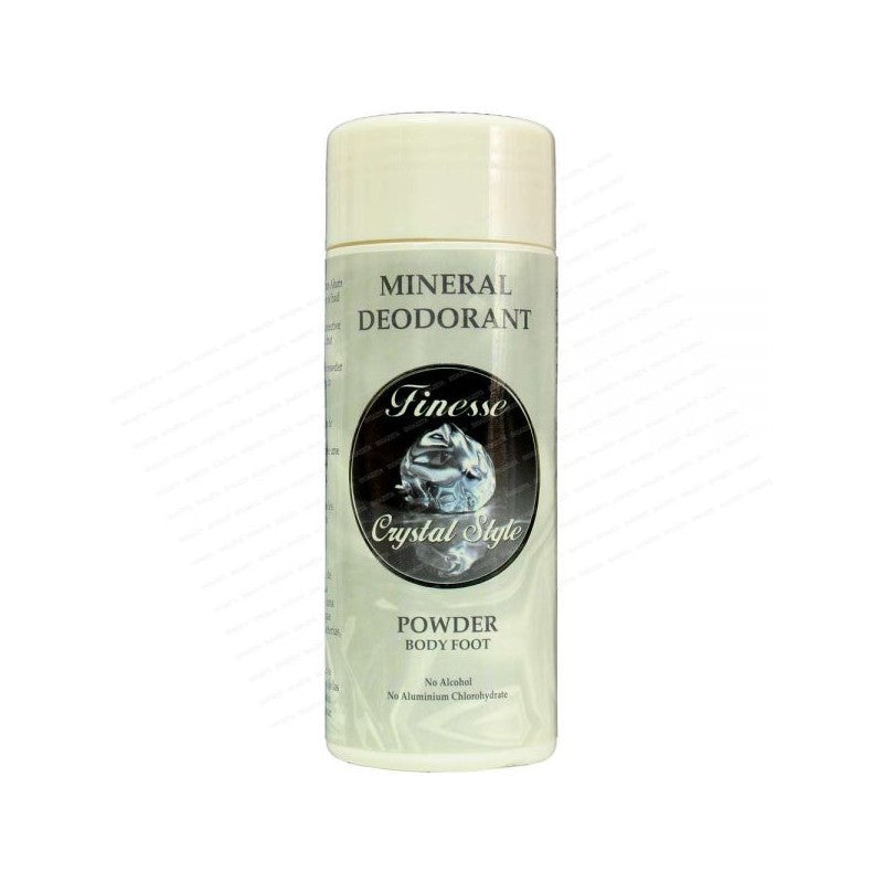 FINESSE Deodorante in polvere minerale per corpo e piedi 100 gr