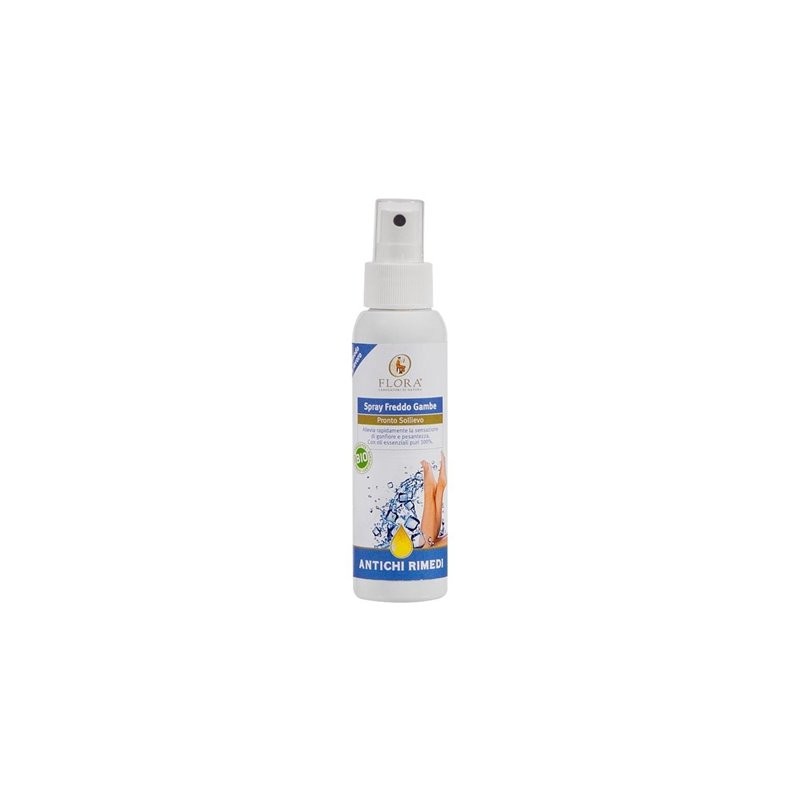 FLORA Spray Freddo Gambe 100 ml Bio Icea - Spray Frais Jambes Légères Bio