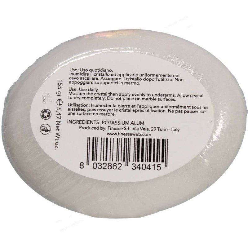 Pietra deodorante naturale per il corpo FINESSE 155 gr