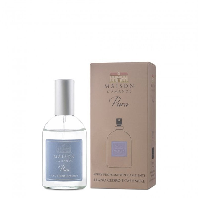 AMANDE Maison L'Amande Spray Ambiente Pura 100 ml - Freschezza e Purezza per la Casa