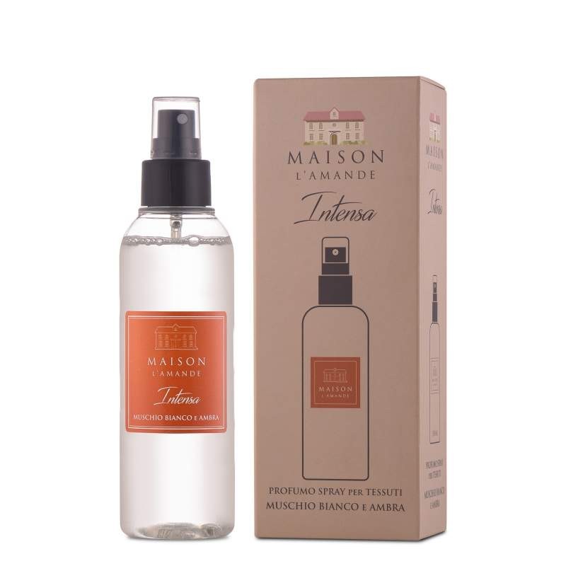 AMANDE Maison L'Amande Spray Tessuti Intensa 150 ml - Profuma e Rinfresca Tessuti e Ambienti