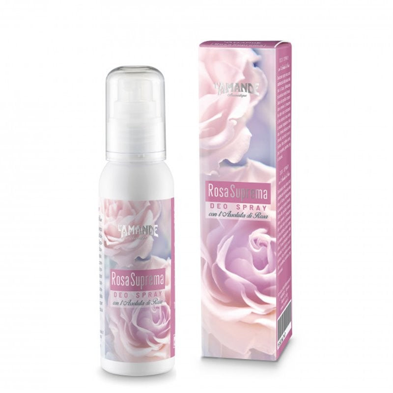 AMANDE Rosa Suprema Deo Spray 100 ml - Delicato e Fiorito