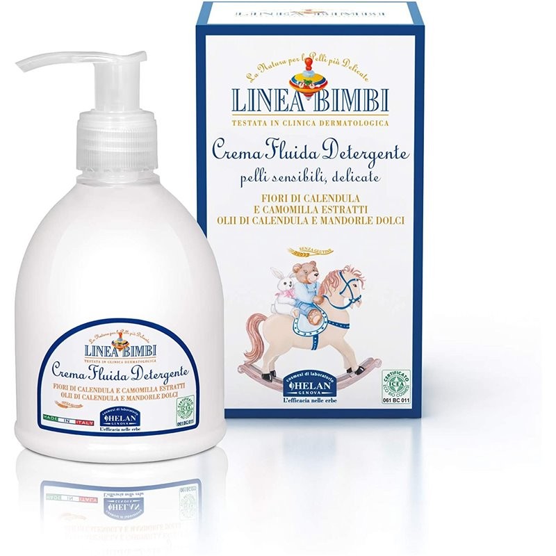 HELAN Linea Bimbi Bio Crema Fluida Detergente 240 ml