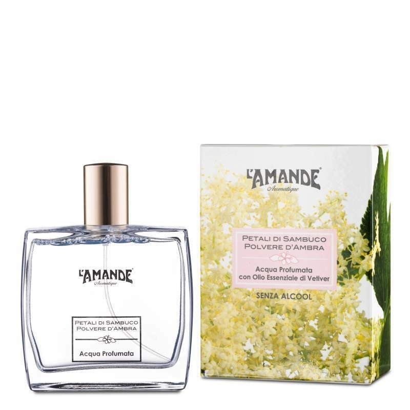 L'AMANDE Acqua Profumata Non Alcolica Polvere d'Ambra 100 ml