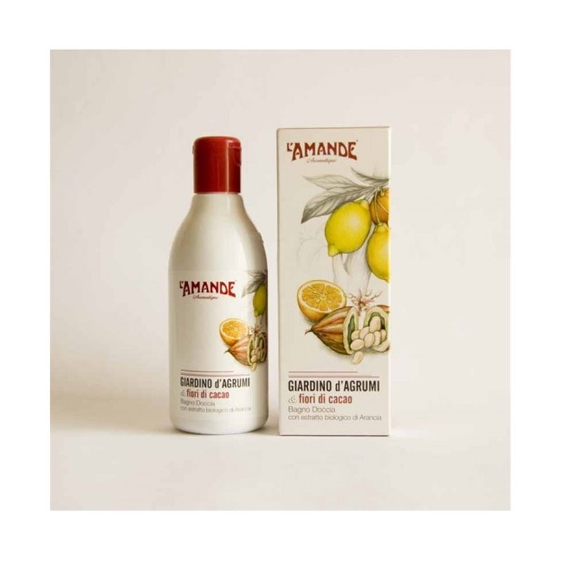 AMANDE Bagno Doccia Giardino d'Agrumi 250 ml - Energia e Vitalità Agrumata