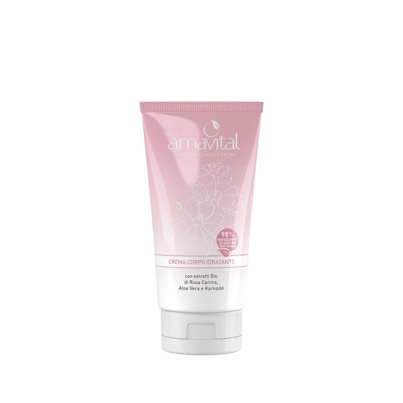 OFICINE CLEMAN Crema Corpo Idratante Rosa Canina & Karkadè 150 ml