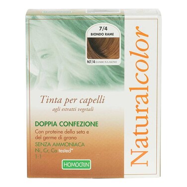 Specchiasol Natural Color Tinta Capelli 7/4 Biondo Rame