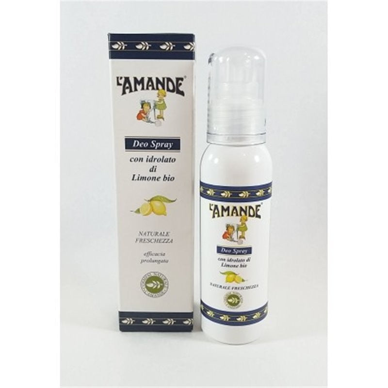 L'AMANDE Deodorante Spray Limone BIO 100 ml