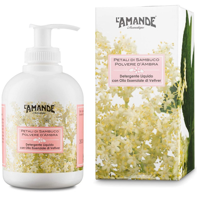 L'AMANDE Detergente Liquido Mani Polvere d'Ambra 300 ml
