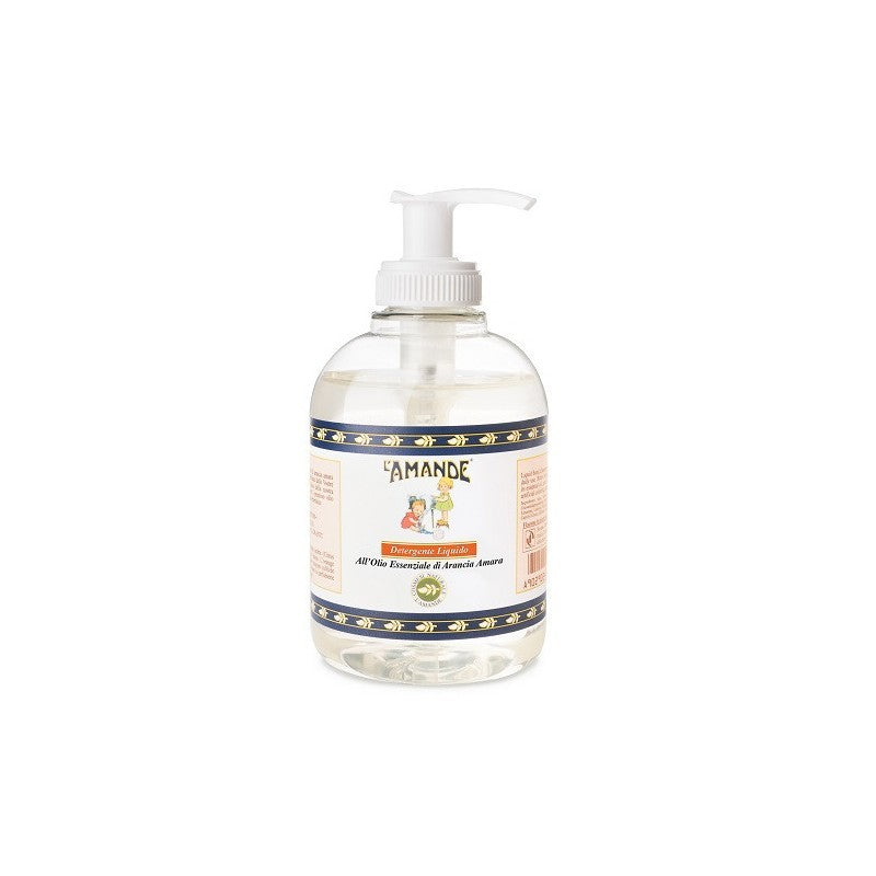 L'AMANDE Detergente Liquido Oli Essenziali Arancia Amara 300 ml