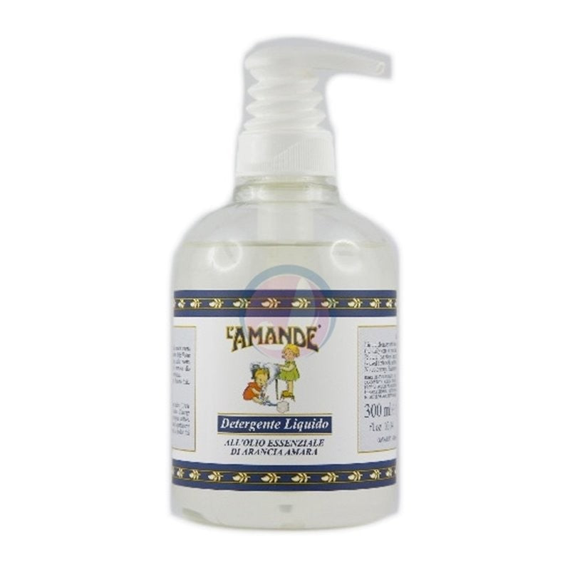 AMANDE Detergente Liquido Oli Essenziali Arancia Dolce 300 ml - Energia e Buonumore