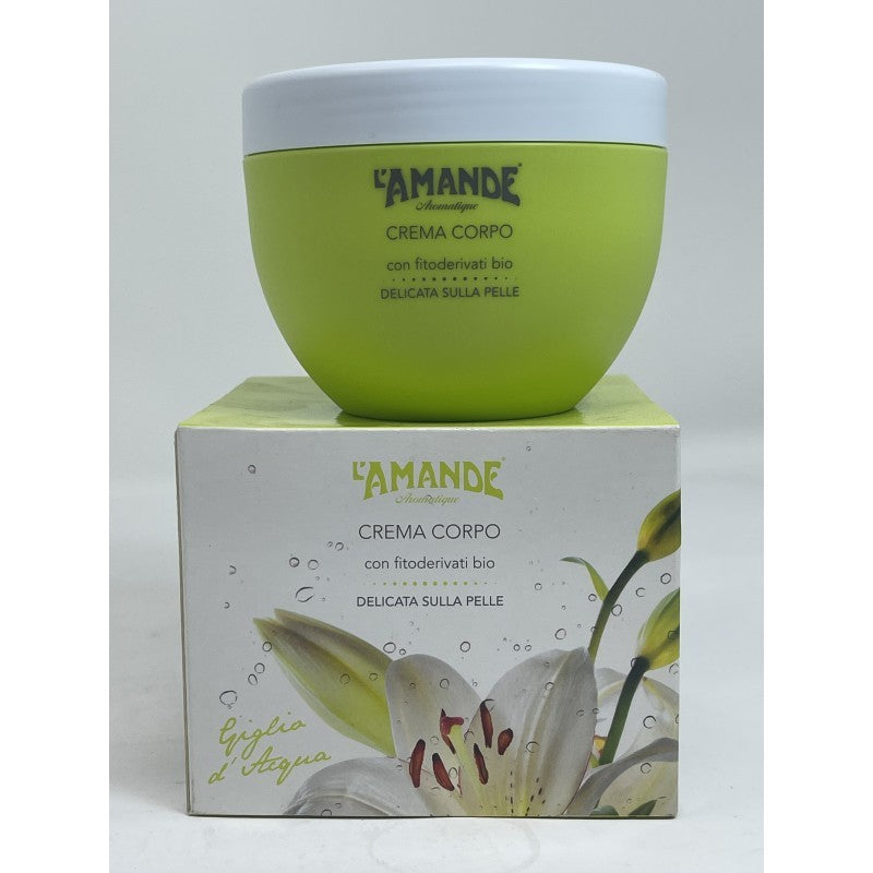AMANDE Giglio d'Acqua Crema Corpo 300 ml - Idratazione Fresca e Leggera