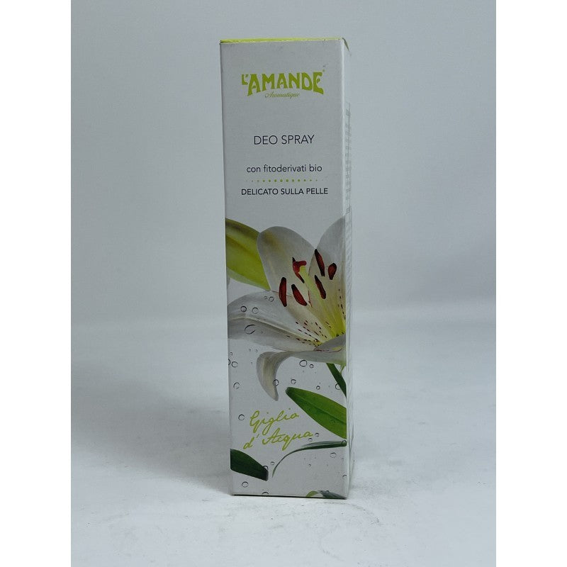 AMANDE Giglio d'Acqua Deo Spray 100 ml - Freschezza Marina e Protezione Leggera