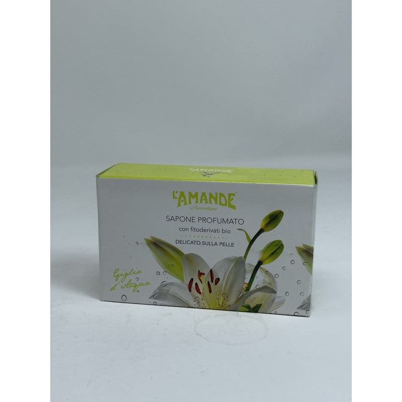 AMANDE Giglio d'Acqua Sapone 125 g - Freschezza Marina e Detersione Delicata