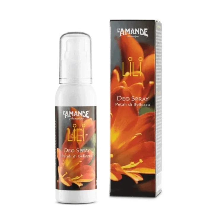 AMANDE Lili Deo Spray 100 ml - Protezione Delicata e Profumo Floreale Femminile