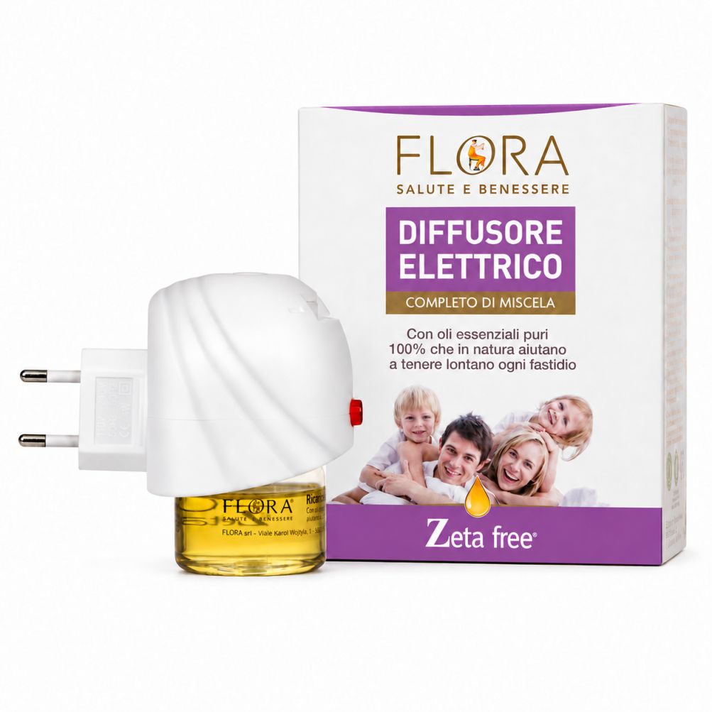 FLORA Diffusore Elettrico Ambiente Zeta Free 25 ml